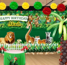 birthday Royale Entrance & Stage Decoration with Entertainment